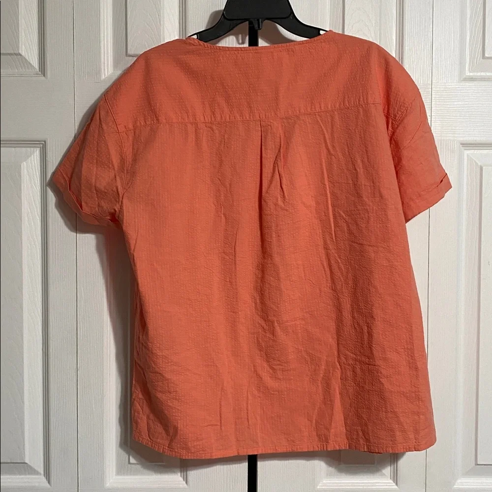 Tailor vintage NWT plaid pajama pants & Serra dusty orange SLEEP top LARGE - Picture 12 of 15